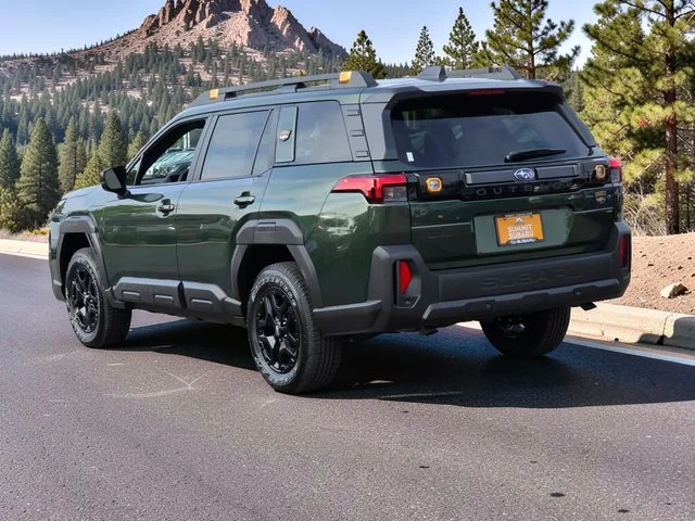 New 2026 DEEP EMERALD GREEN PEARL Subaru Wilderness image 5