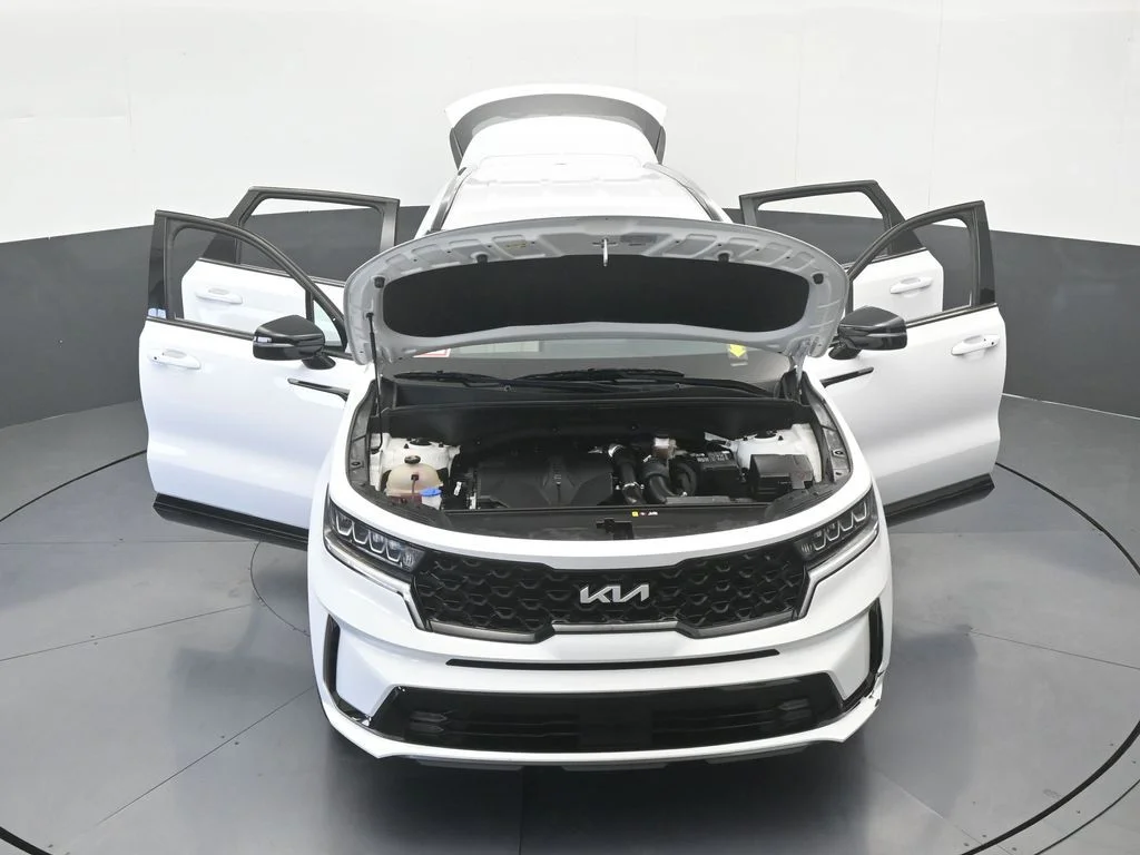 Used 2023 Glacial White Pearl Kia EX image 75