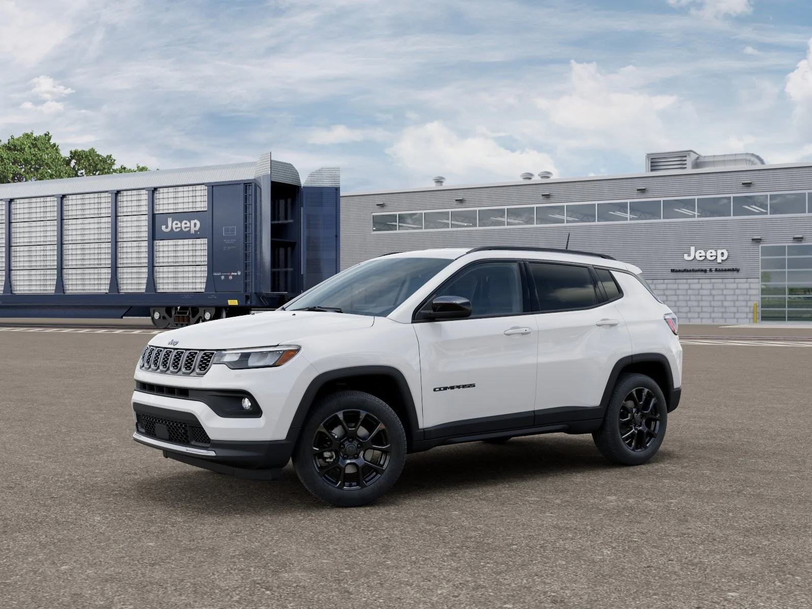 New 2027 Bright White Clear-Coat Paint Jeep Latitude image 1