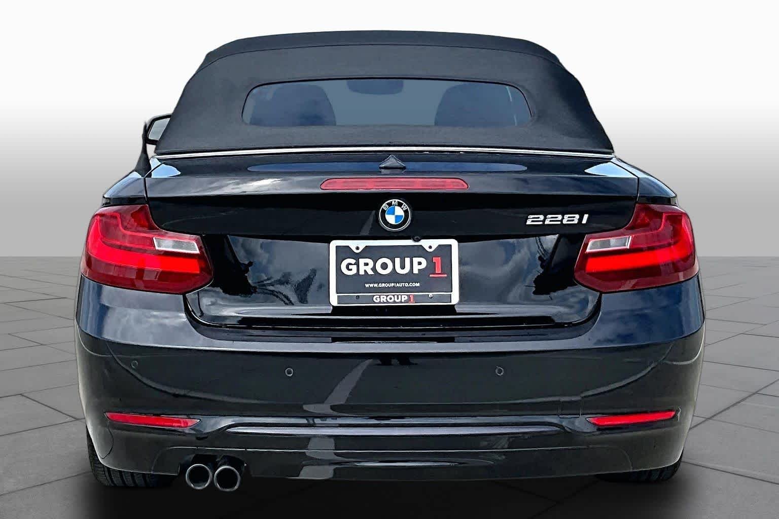 Used 2015 Jet Black BMW 228i image 4