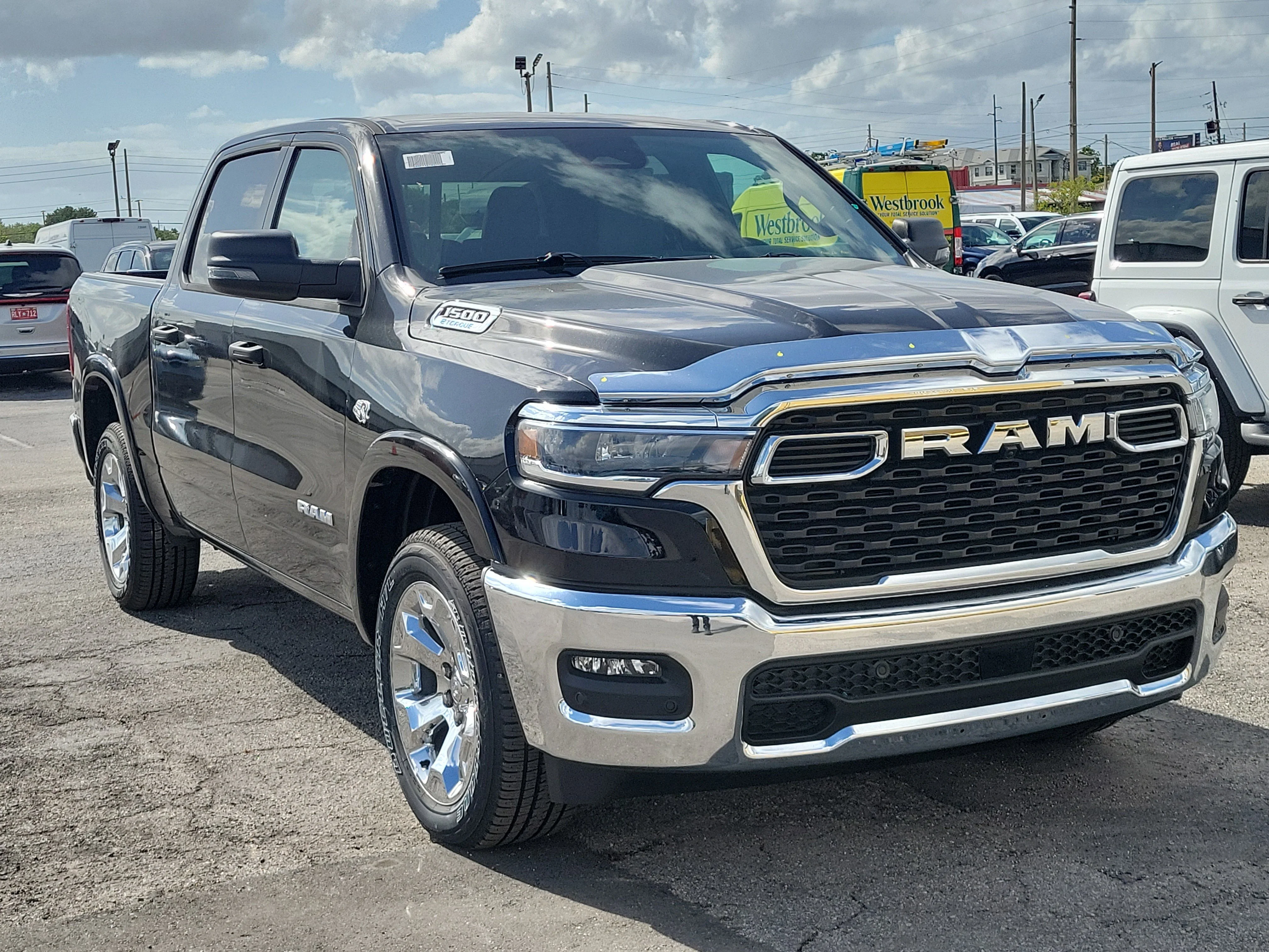 Used 2026 Diamond Black Crystal Pearlcoat Ram Big Horn image 1