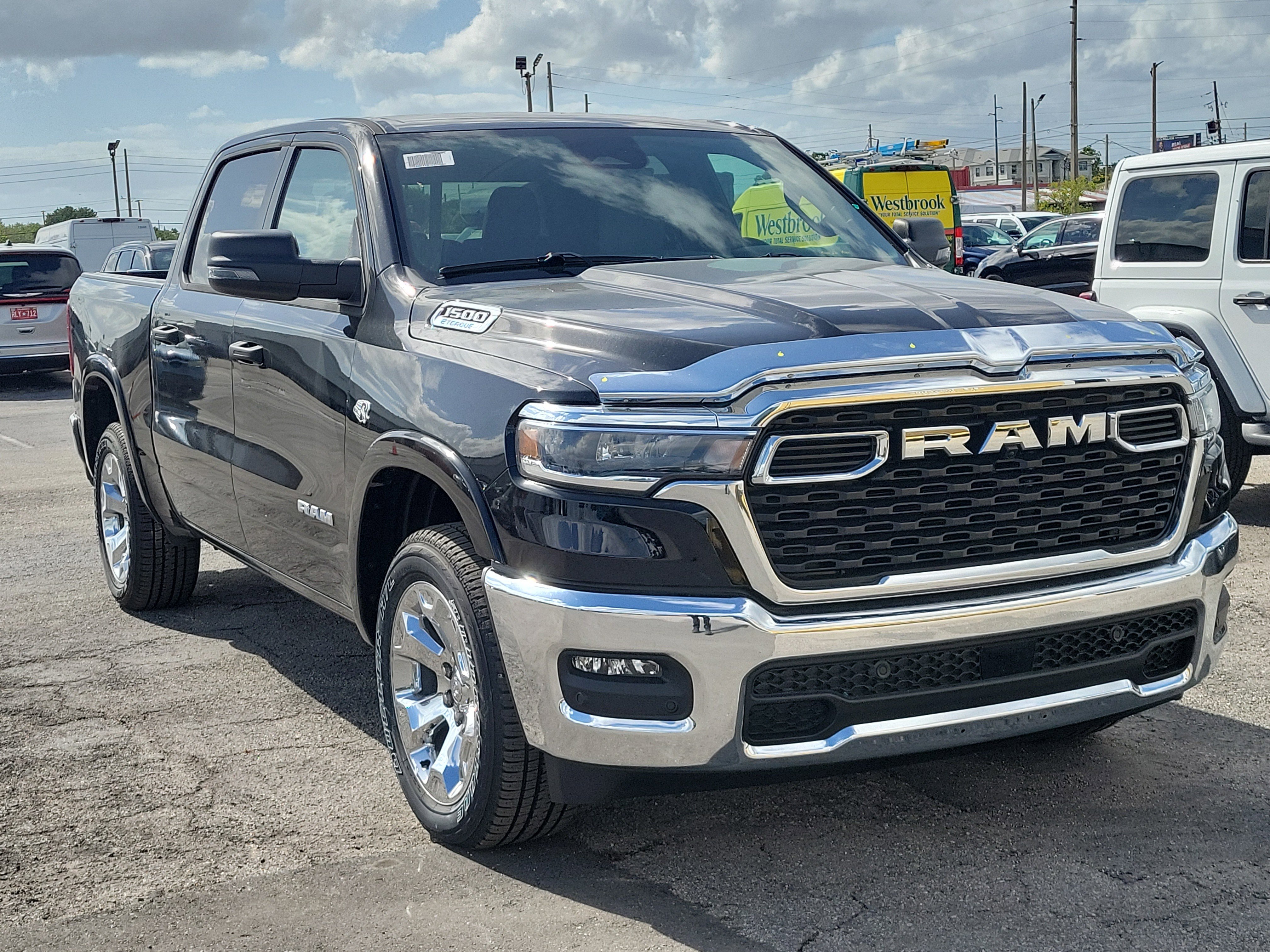 Used 2026 Diamond Black Crystal Pearlcoat Ram Big Horn image 1
