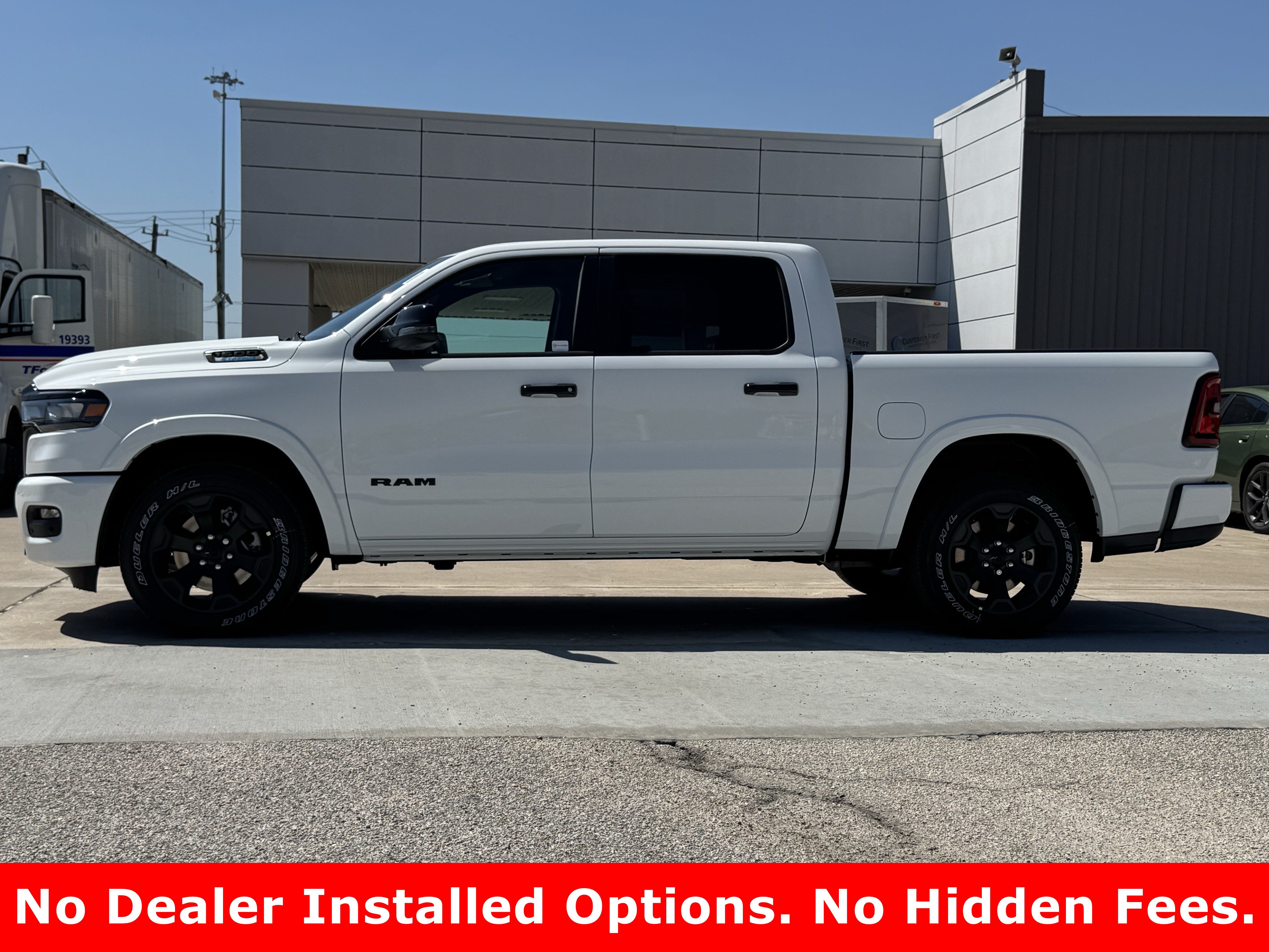 New 2026 Bright White Clear-Coat Exterior Paint RAM Lone Star image 6