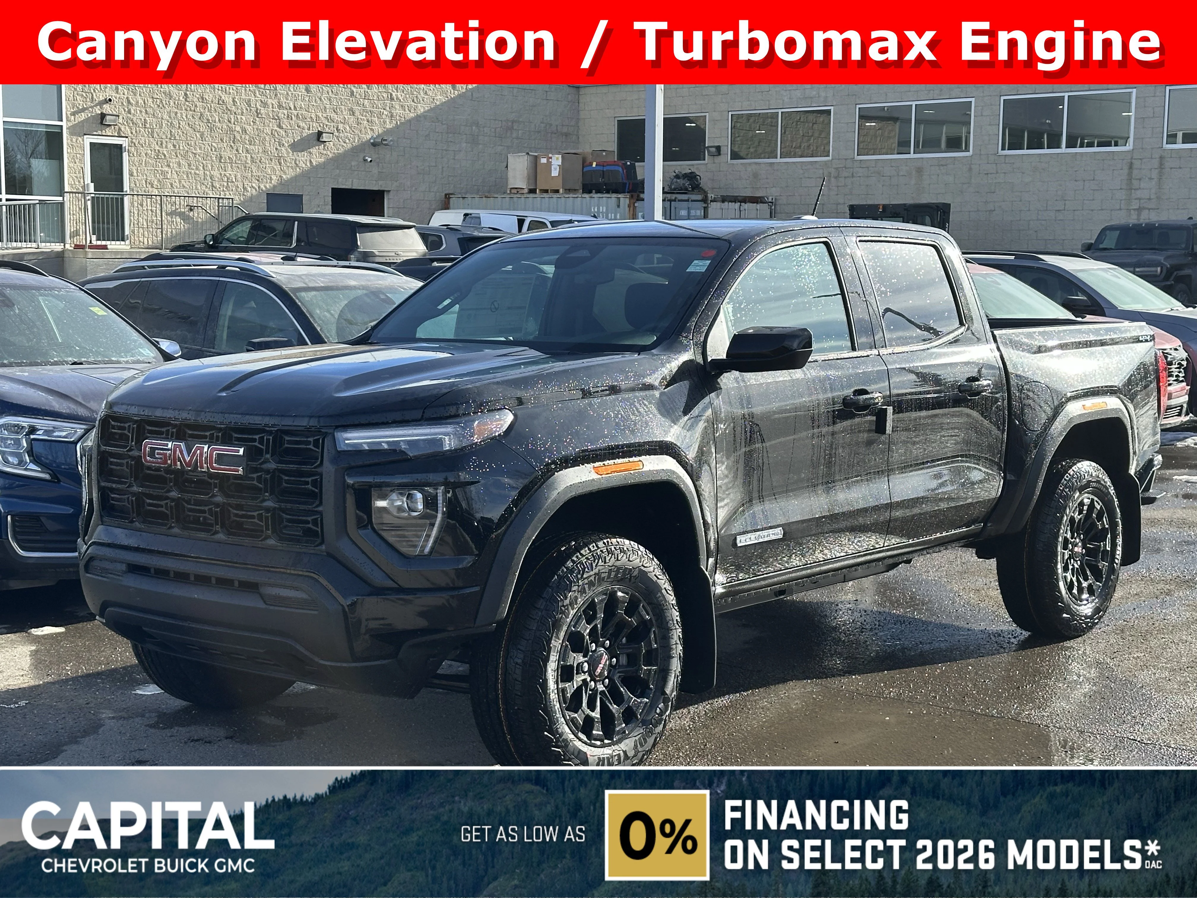 New 2026 Onyx Black GMC Elevation image 1