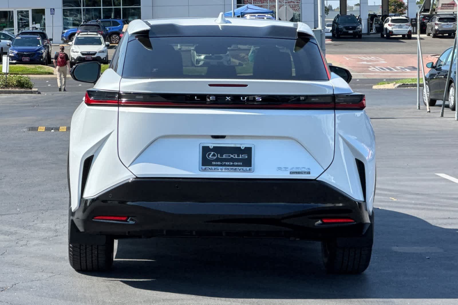 New 2026 Oxygen White Lexus  450e PREMIUM AWD image 8