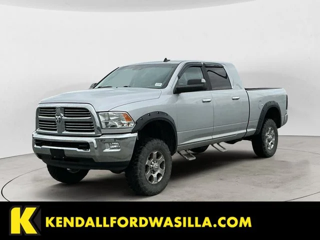 Used 2018 Bright Silver Clearcoat Metallic Ram Big Horn image 1