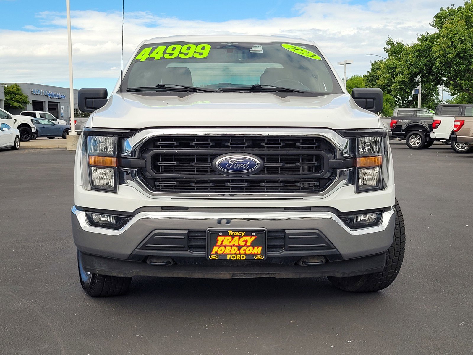 Certified Used 2023 White Ford  image 2