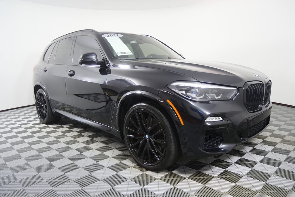 Used 2021 Black Sapphire Metallic BMW xDrive40i image 7