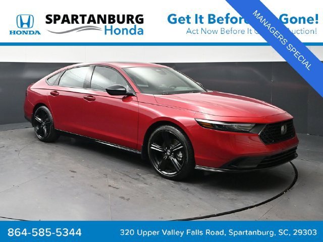 Certified Used 2026 Radiant Red Metallic Honda Sport-L Hybrid image 40