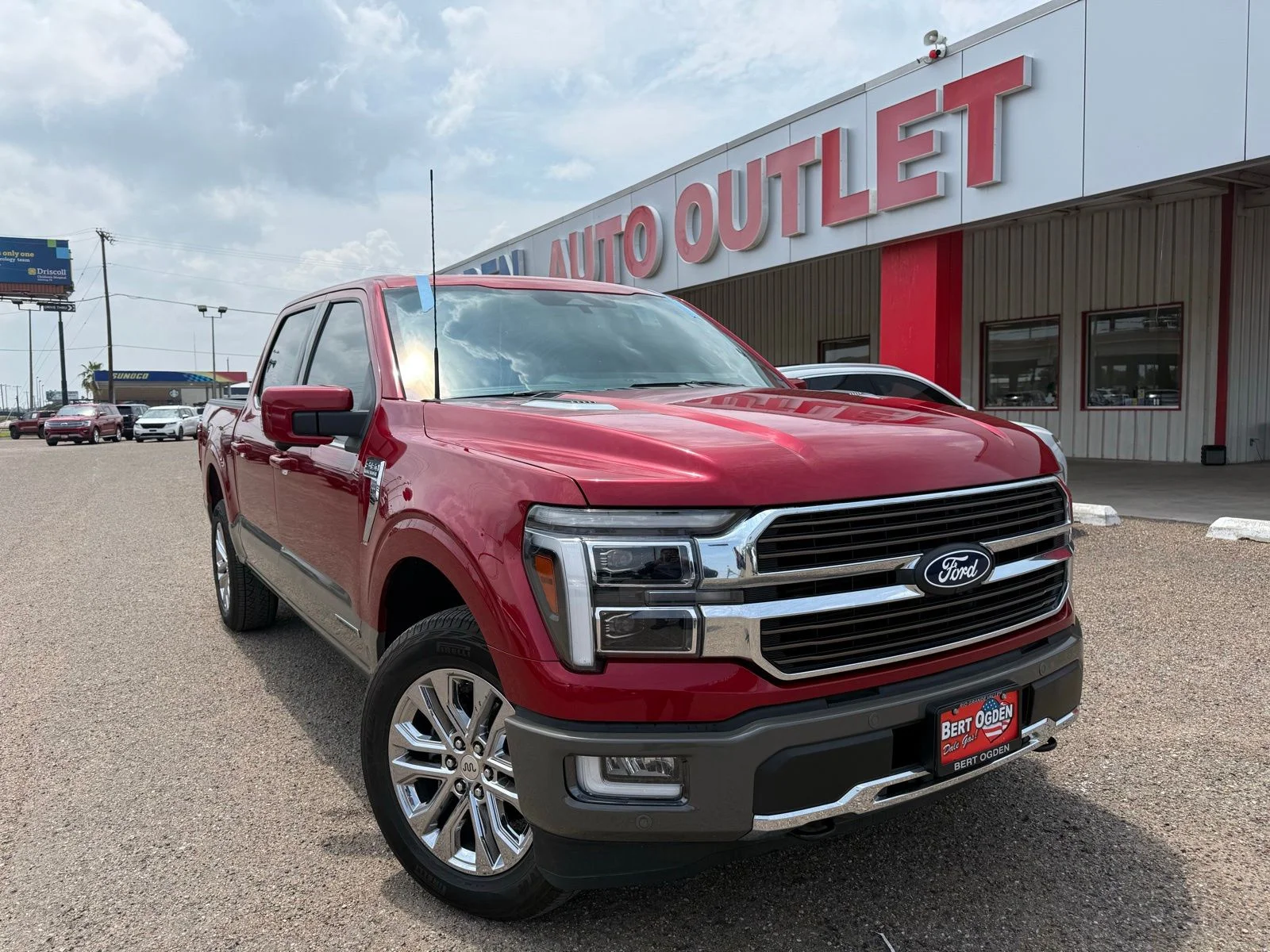 Used 2025 Red Ford King Ranch image 1