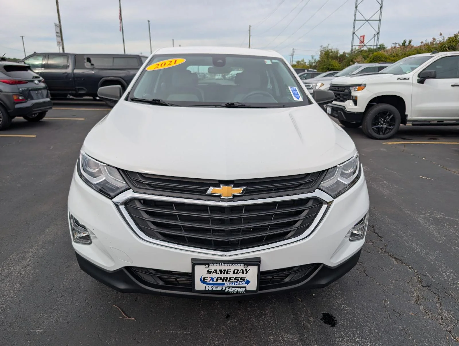 Used 2021 SUMMIT WHITE Chevrolet LS image 2