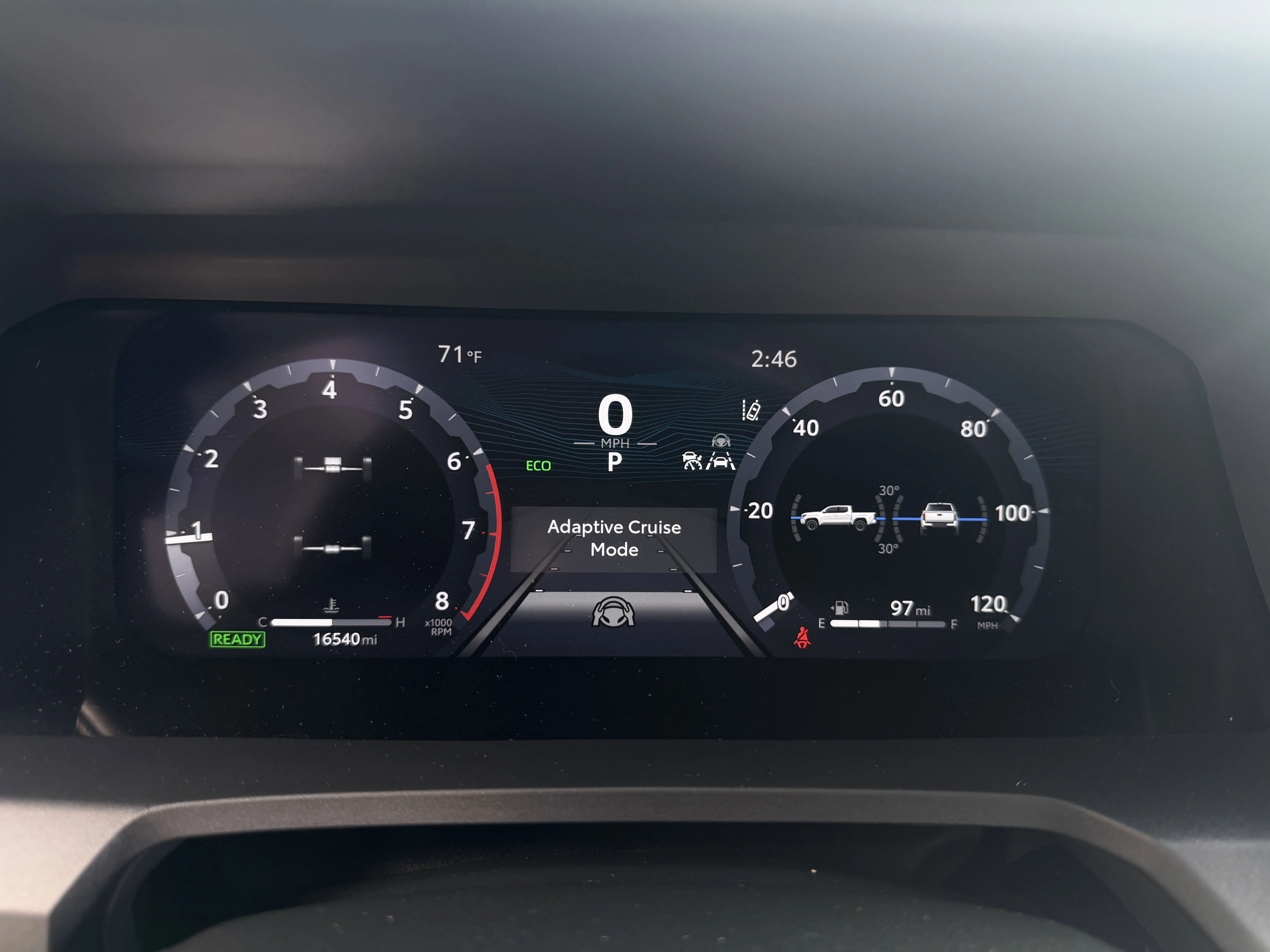 Used 2024 Celestial Silver Metallic Toyota Trailhunter Hybrid image 45