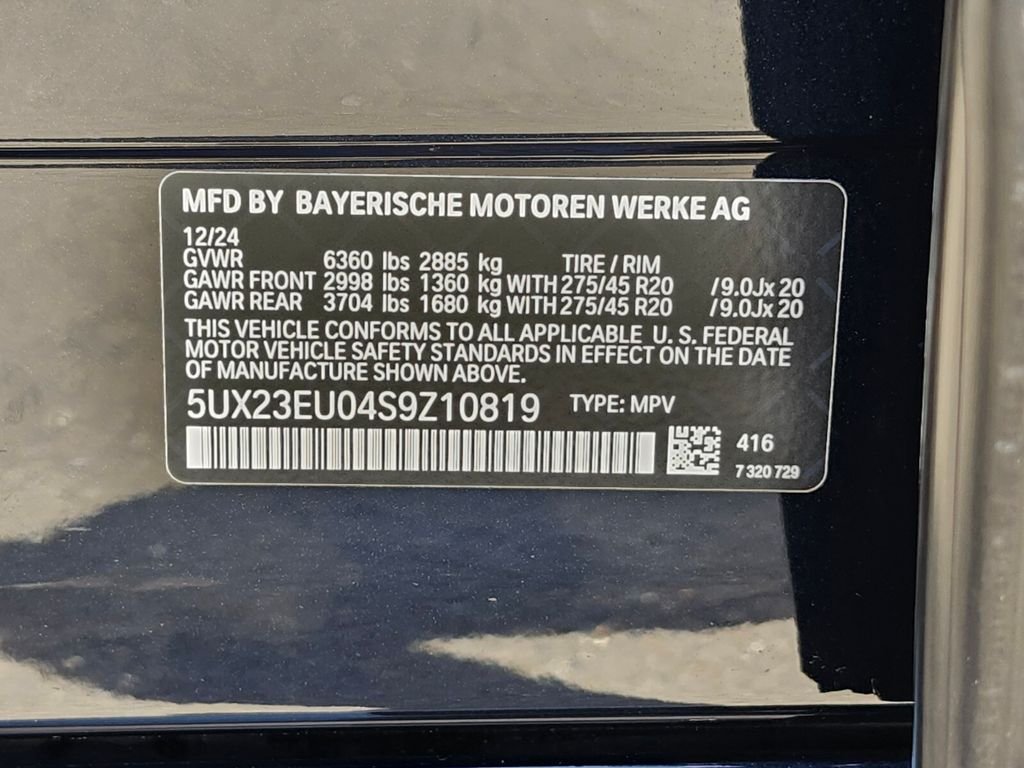 Used 2025 Black BMW xDrive40i image 34