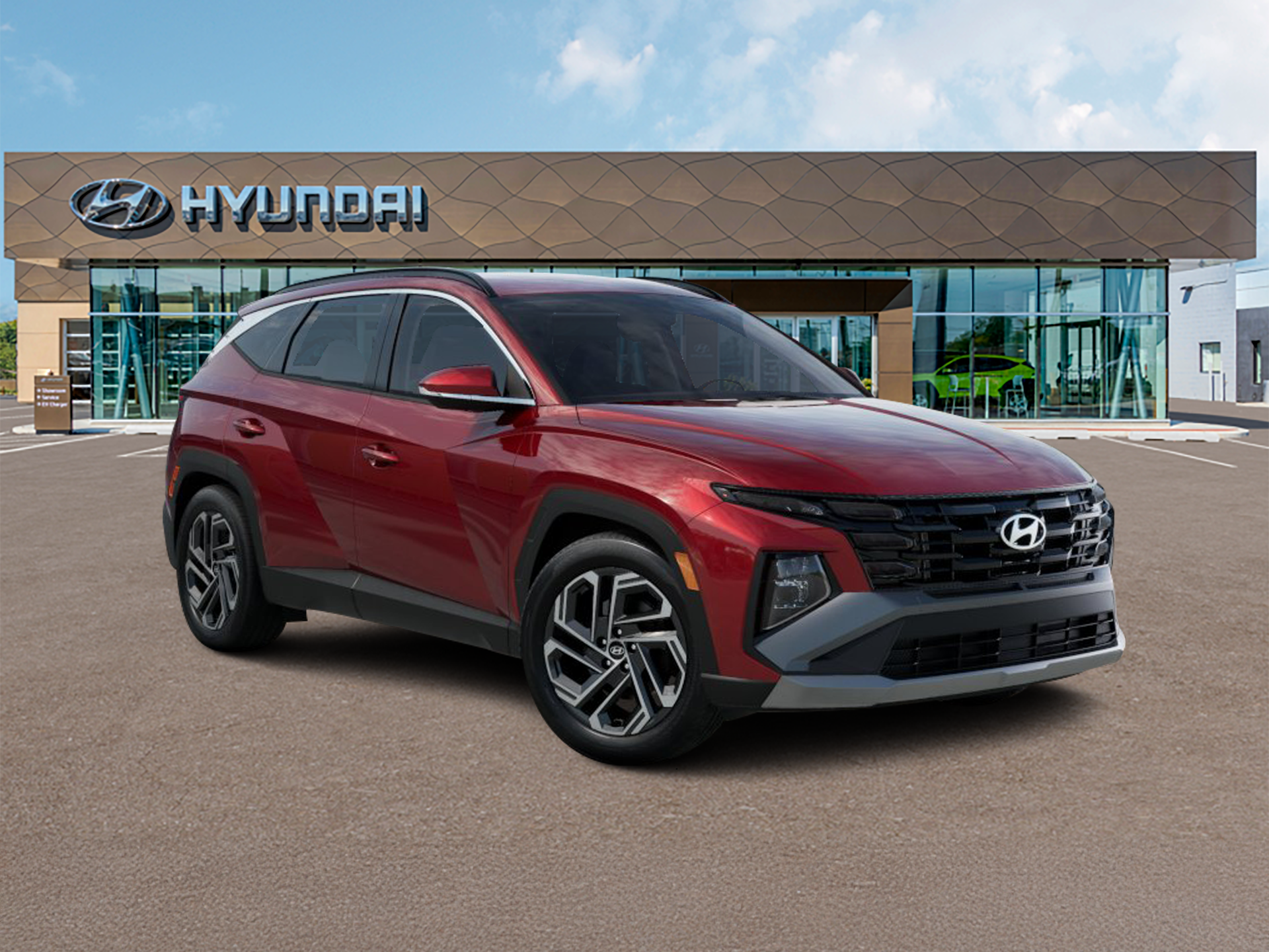 New 2026 Ultimate Red Hyundai SEL Plus FWD image 7