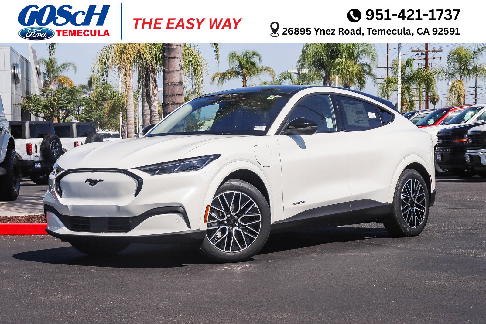 New 2026 Star White Metallic Tri-coat Ford Premium image 1