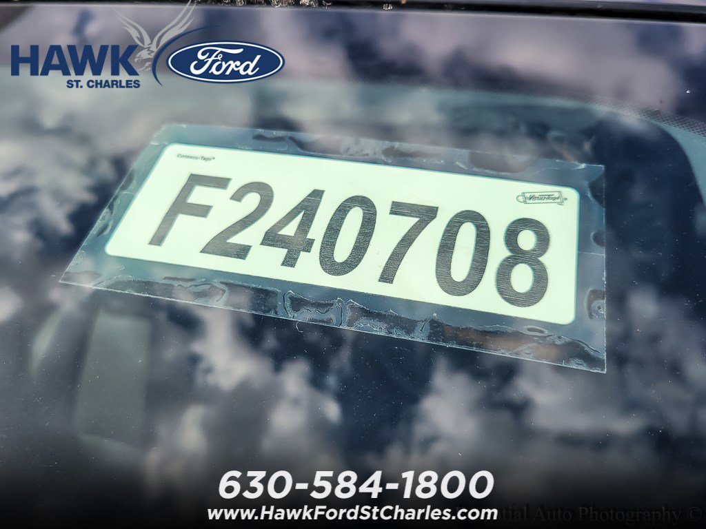 Used 2024 Shadow Black Ford LARIAT Advanced image 19