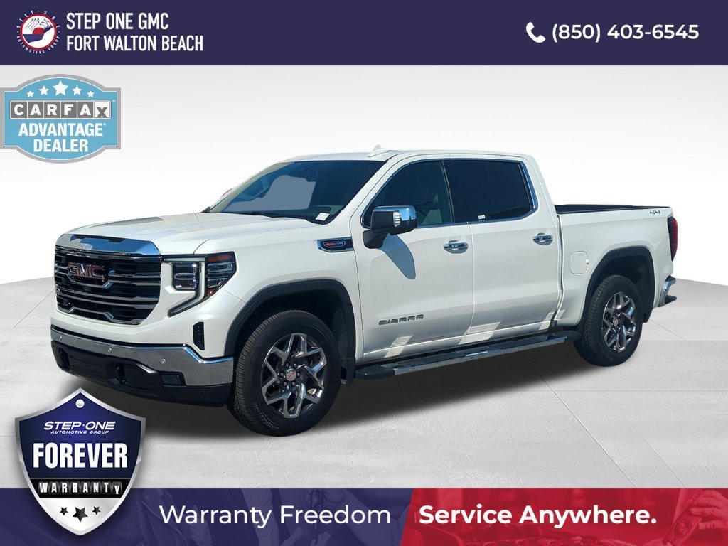Used 2025 White GMC SLT image 2