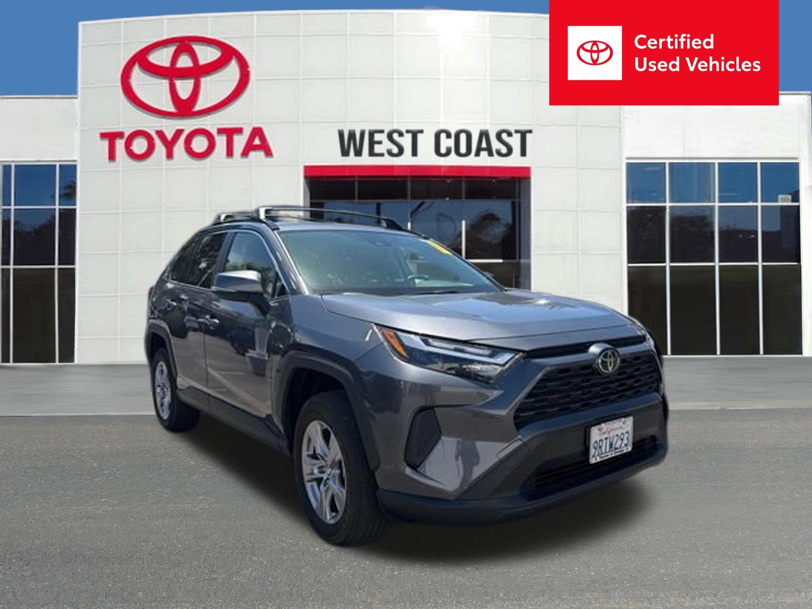 Certified Used 2025 Magnetic Gray Metallic Toyota Hybrid LE image 1