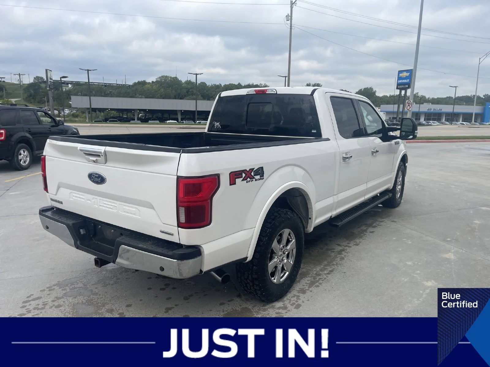 Certified Used 2019 White Ford Lariat image 3