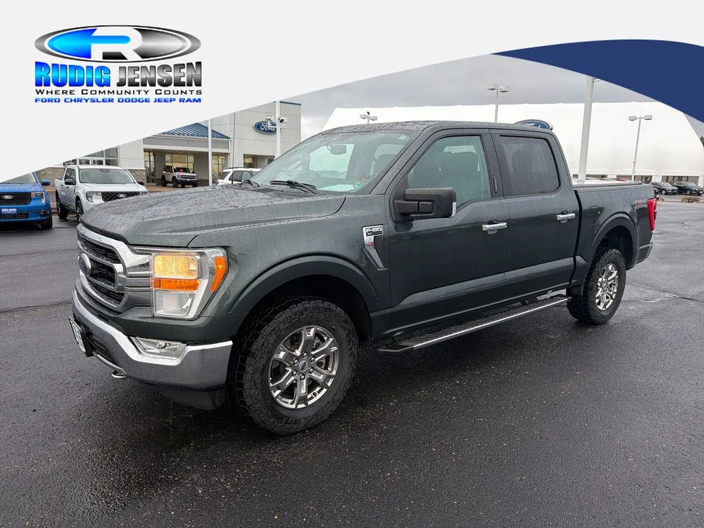 Used 2021 Gray Ford XLT image 1