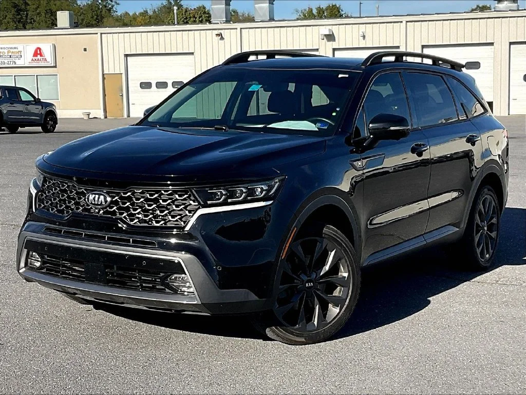 Used 2021 Ebony Black Kia SX Prestige X-Line image 3