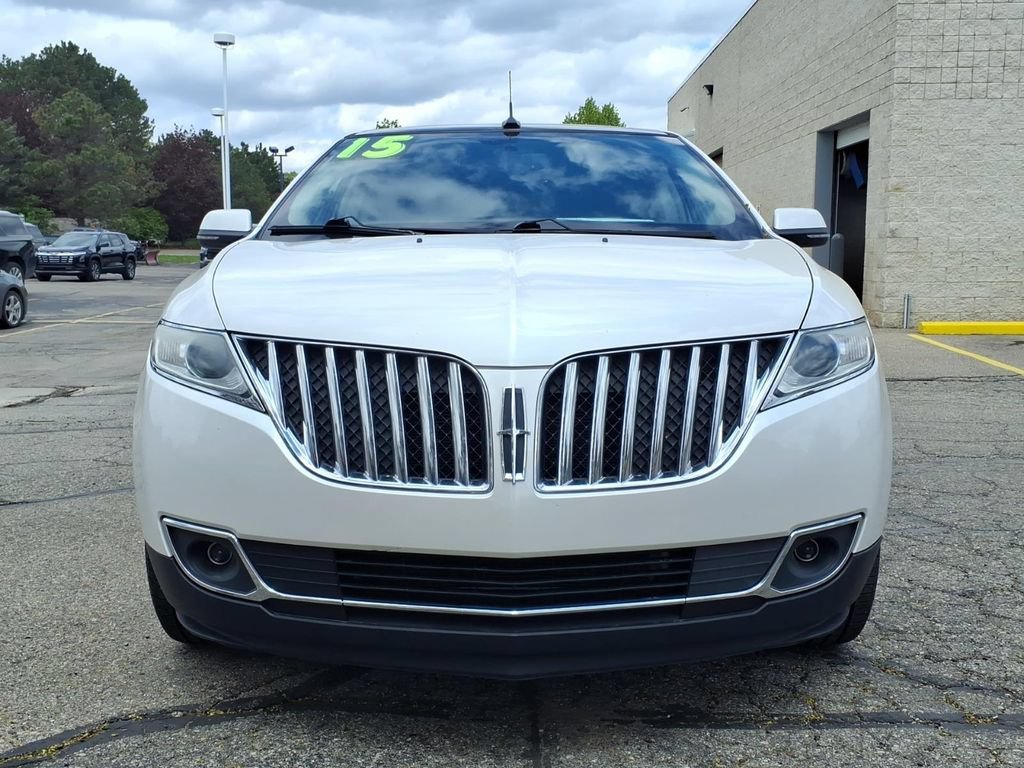 Used 2015 Lincoln MKX Base with VIN 2LMDJ8JK4FBL31510 for sale in Howell, MI