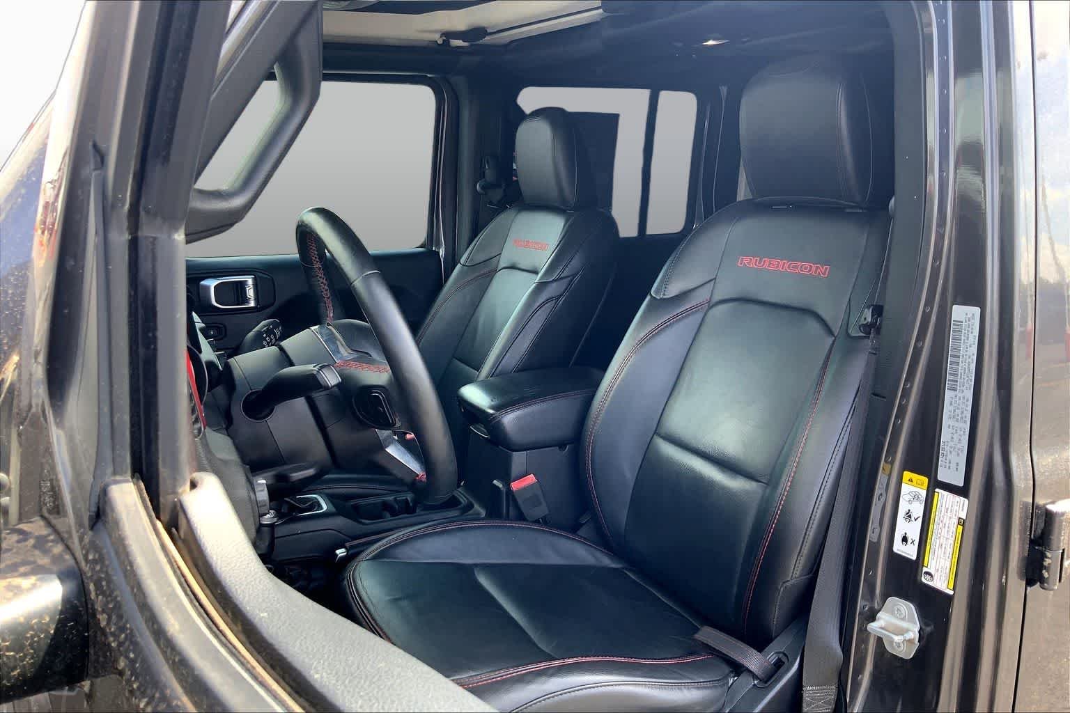 Used 2018 Granite Crystal Metallic Clearcoat Jeep Rubicon image 7