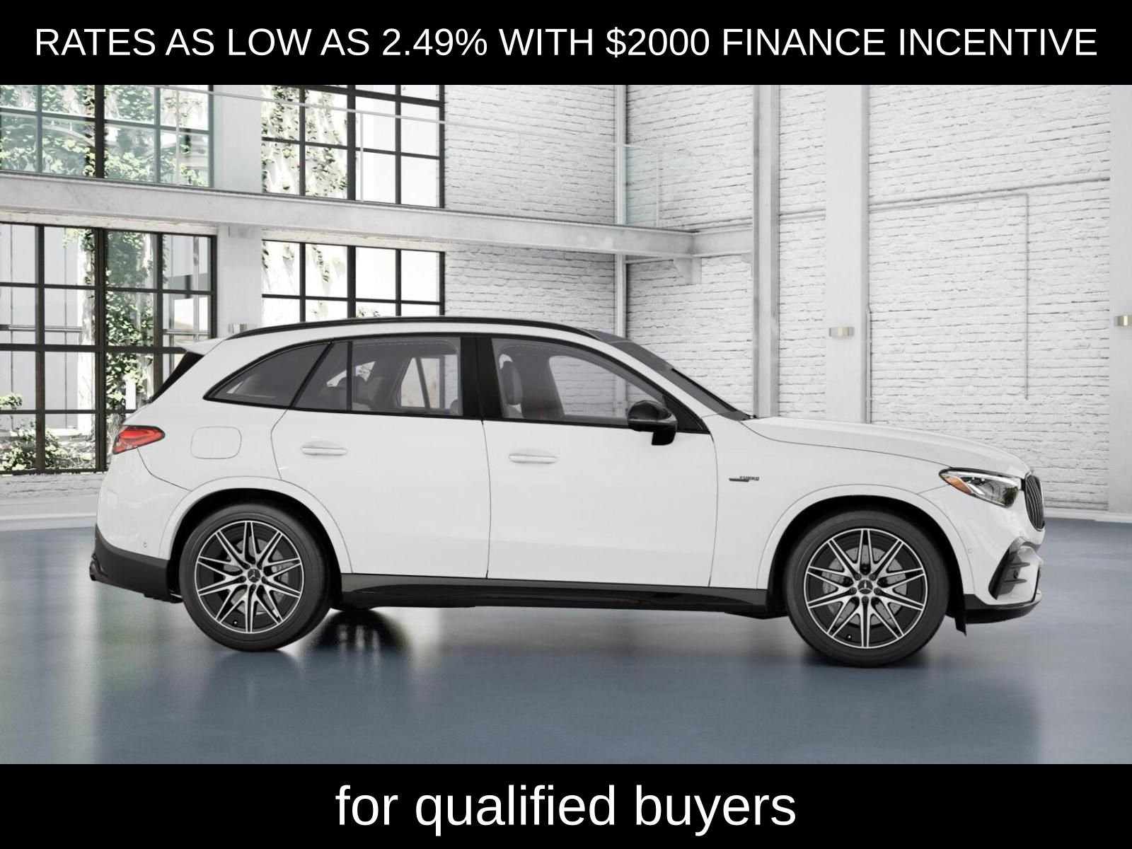 New 2026 Polar White Mercedes-Benz GLC 43 AMG® image 15