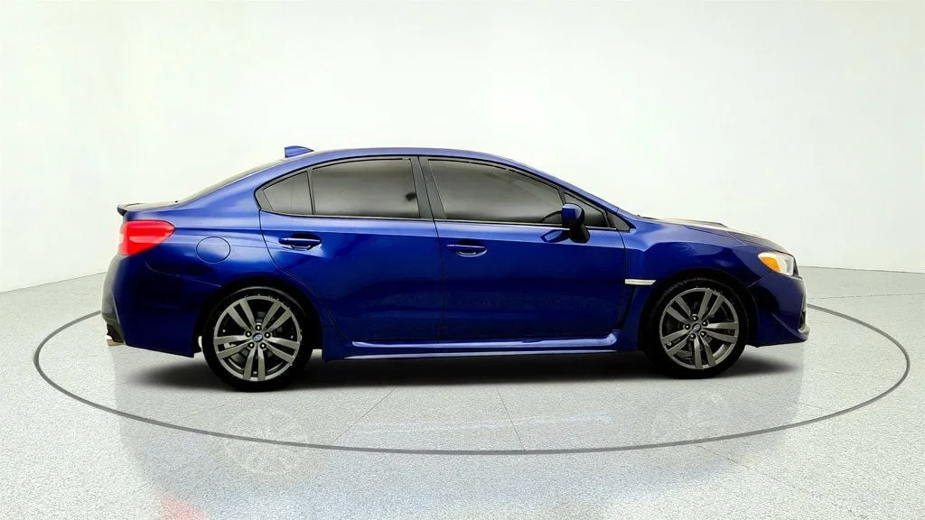 Used 2016 Lapis Blue Pearl Subaru 4dr Sedan Manual Premium w/ STI Shifter & Popular Pkg image 4