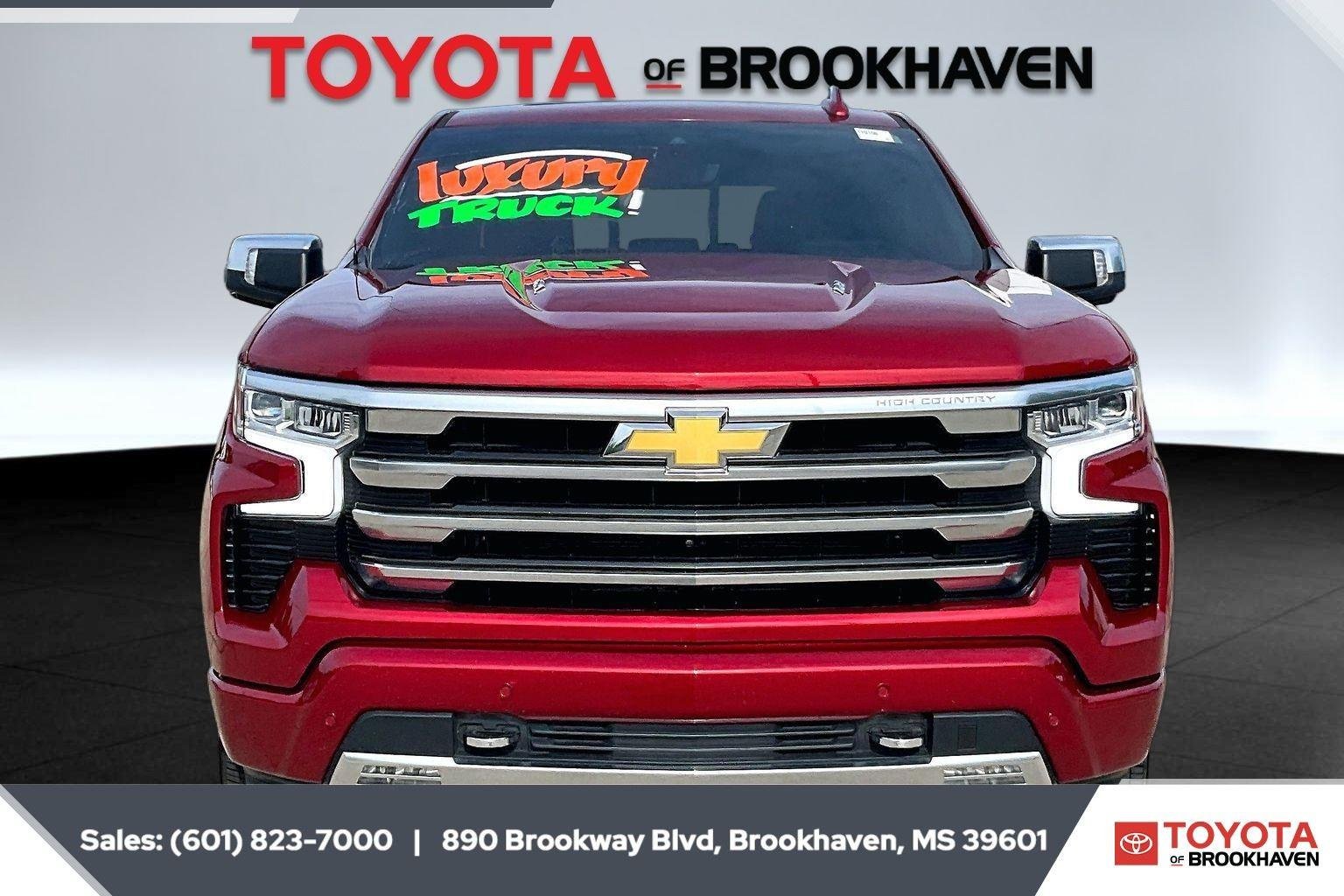 Used 2023 Radiant Red Tintcoat Chevrolet High Country image 3