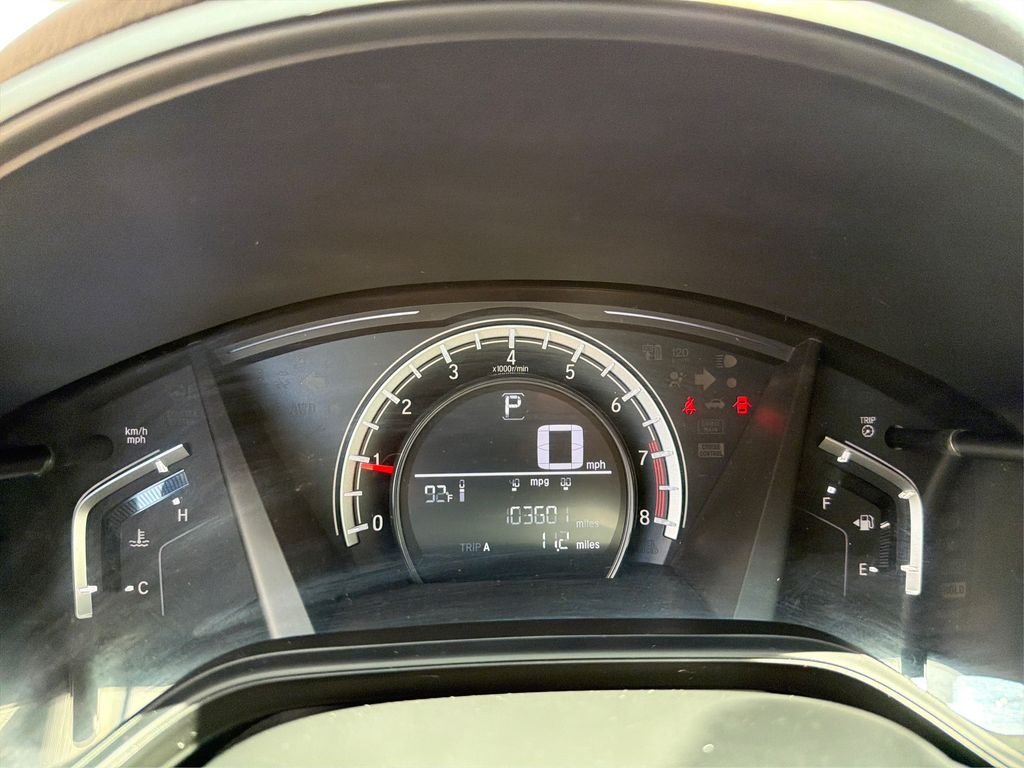 Used 2017 Obsidian Blue Pearl Honda LX image 16
