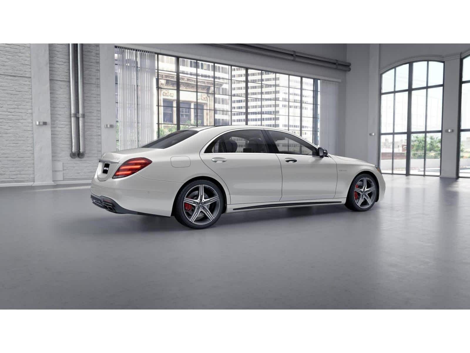 Used 2019 designo Diamond White Mercedes-Benz AMG® S 63 image 19
