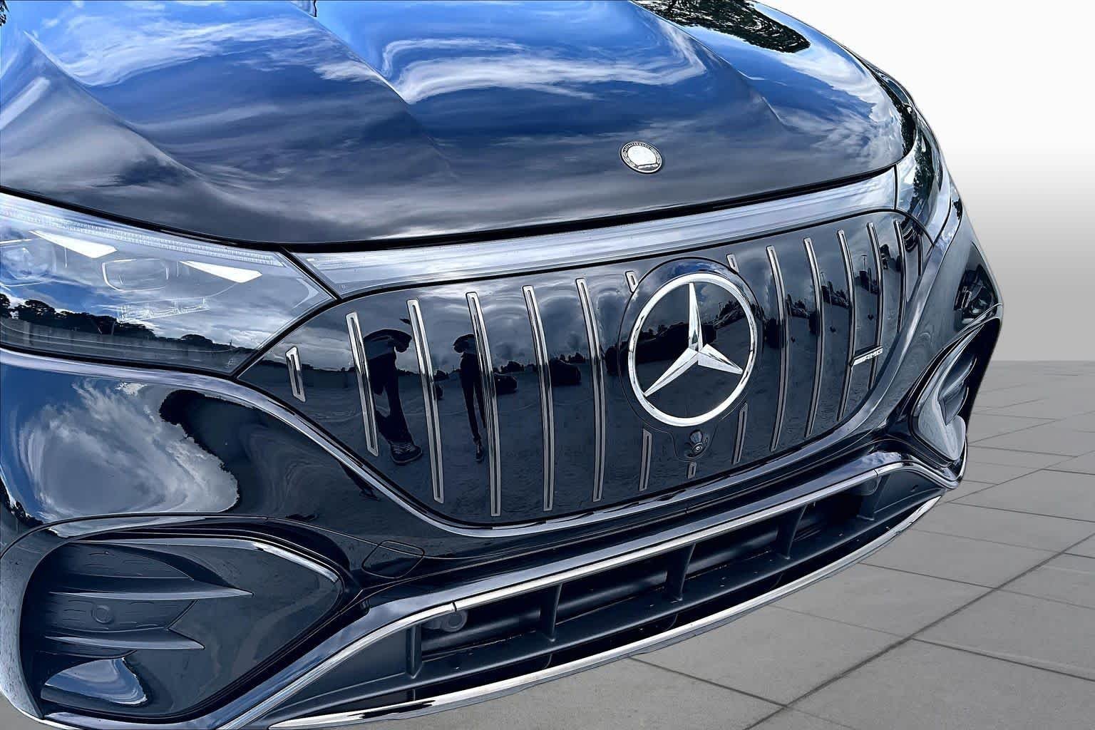 Used 2024 Obsidian Black Metallic Mercedes-Benz AMG® EQE image 29