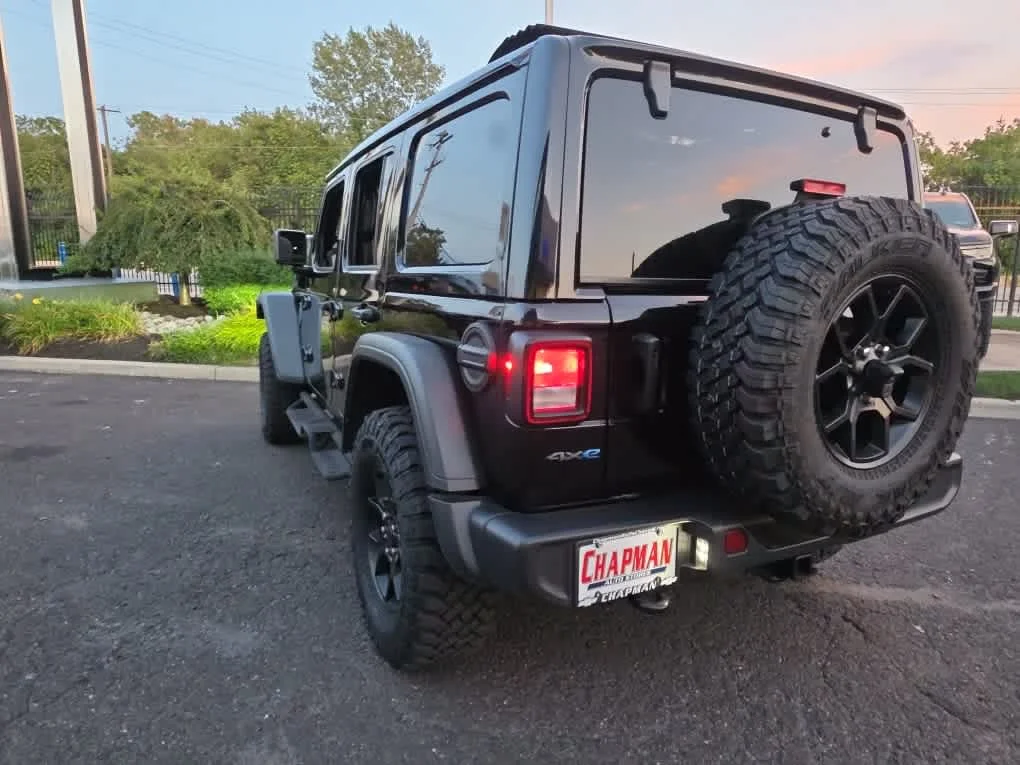 Certified Used 2025 Black Jeep Willys 4xe image 6