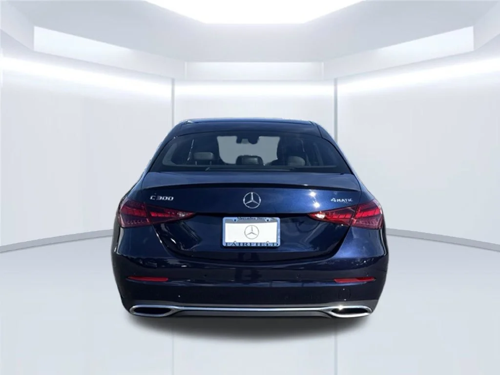 Certified Used 2023 Lunar Blue Metallic Mercedes-Benz C 300 image 4