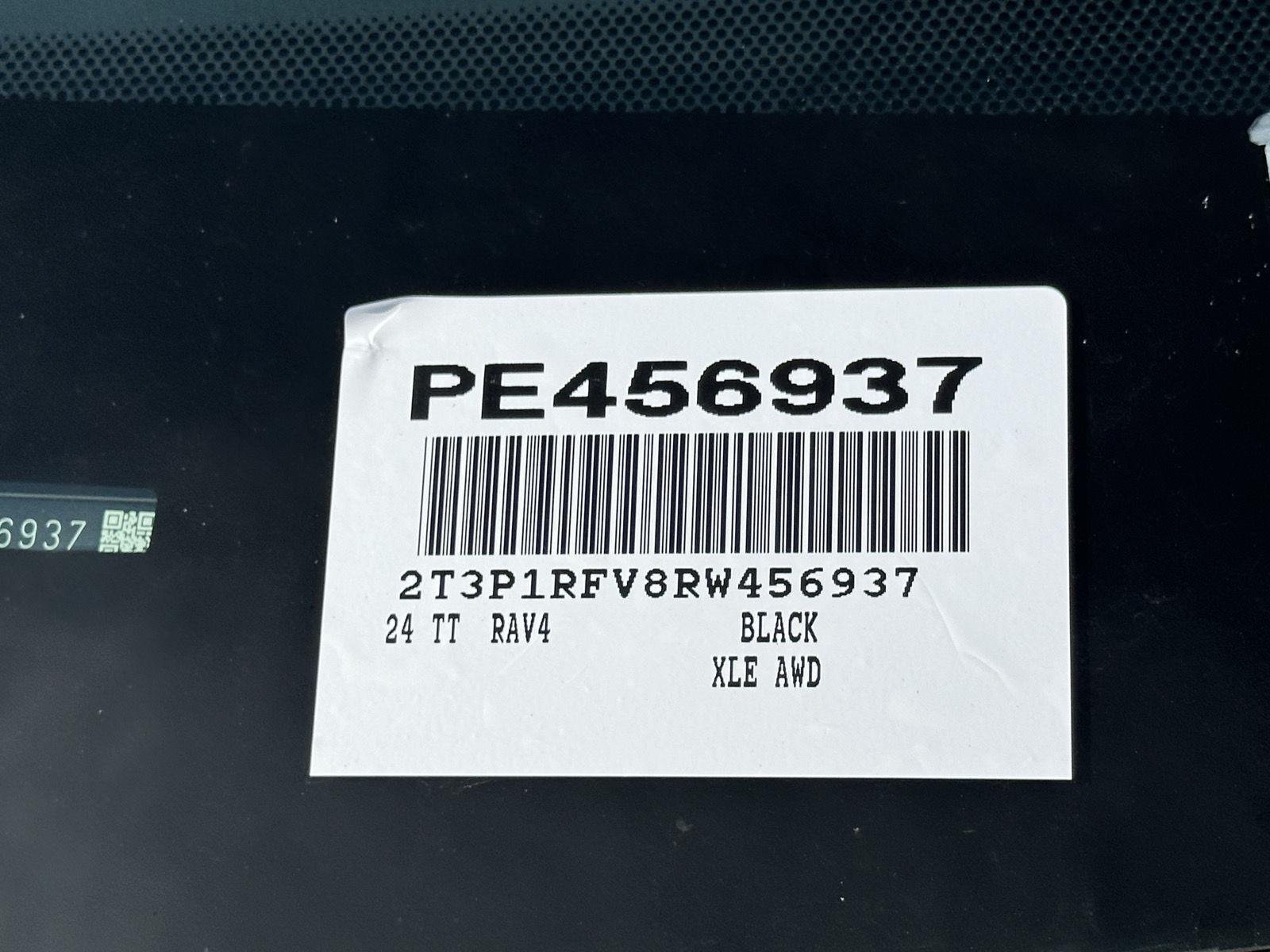 Certified Used 2024 Midnight Black Metallic Toyota XLE image 15