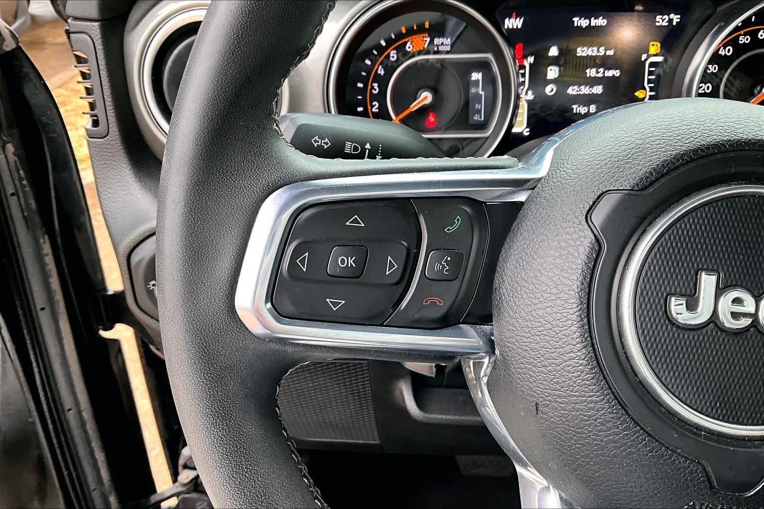 Used 2023 Black Clearcoat Jeep Sahara image 18