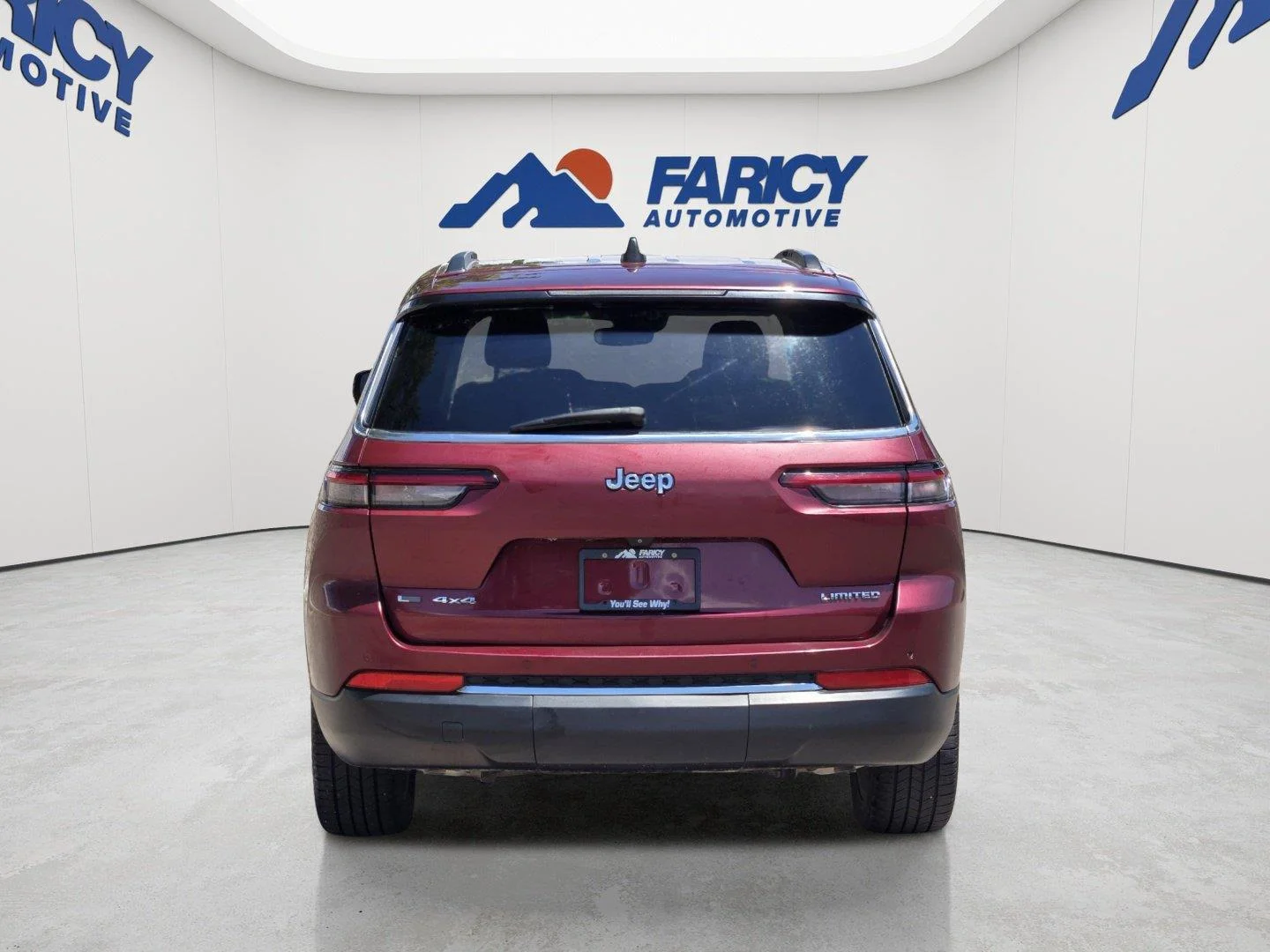 Used 2021 Velvet Red Pearlcoat Jeep Limited image 10