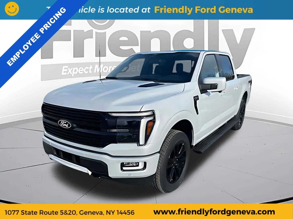 New 2025 Space White Metallic Ford Platinum® image 1
