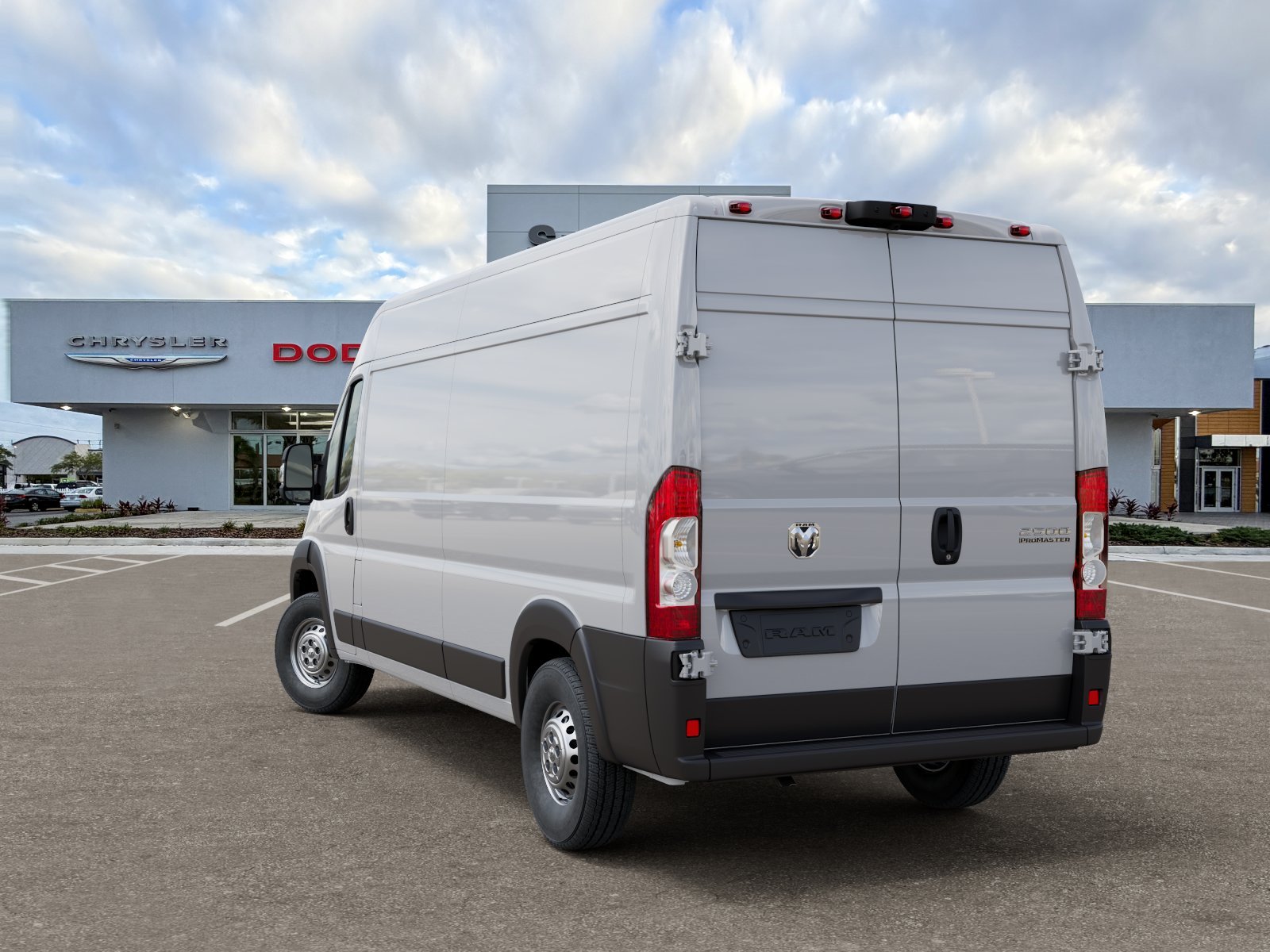 New 2026 Bright White Clear-Coat Exterior Paint RAM Tradesman image 55