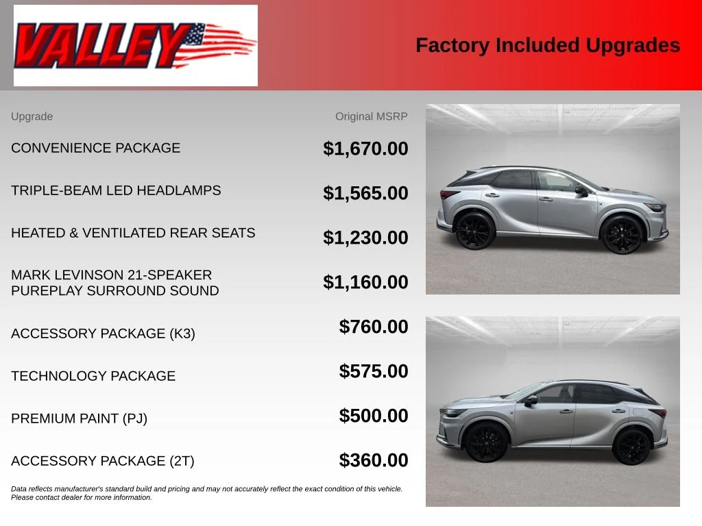 Certified Used 2026 Iridium Lexus 500h F SPORT Performance image 6