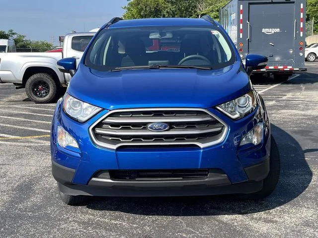 Certified Used 2021 Lightning Blue Metallic Ford SE image 9