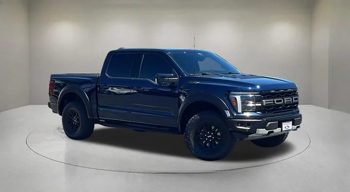 Certified Used 2025 Antimatter Blue Metallic Ford Raptor image 1