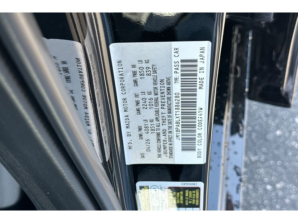 New 2026 Jet Black Mica Mazda 2.5 S Select Sport image 22
