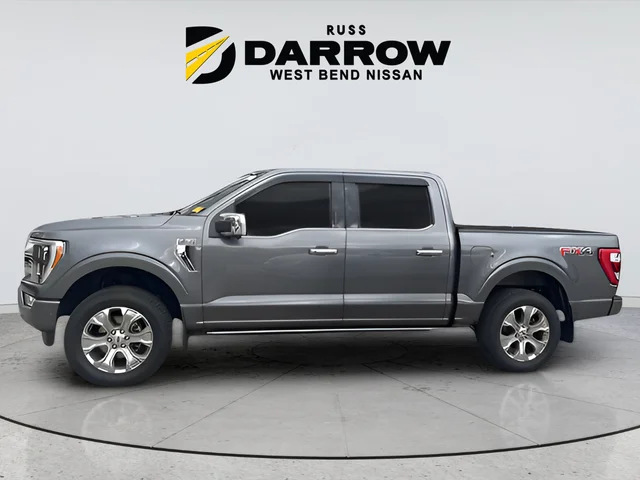 Used 2021 Gray Ford Platinum image 2