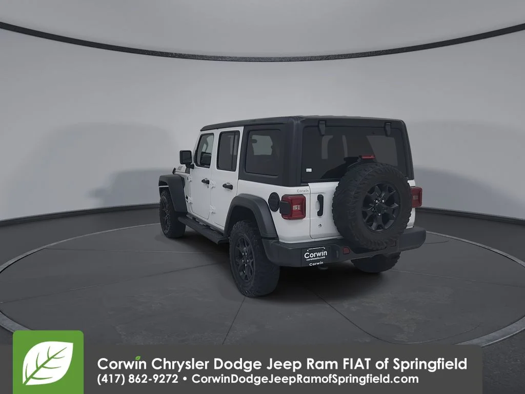 Certified Used 2020 White Jeep Unlimited Sport image 10