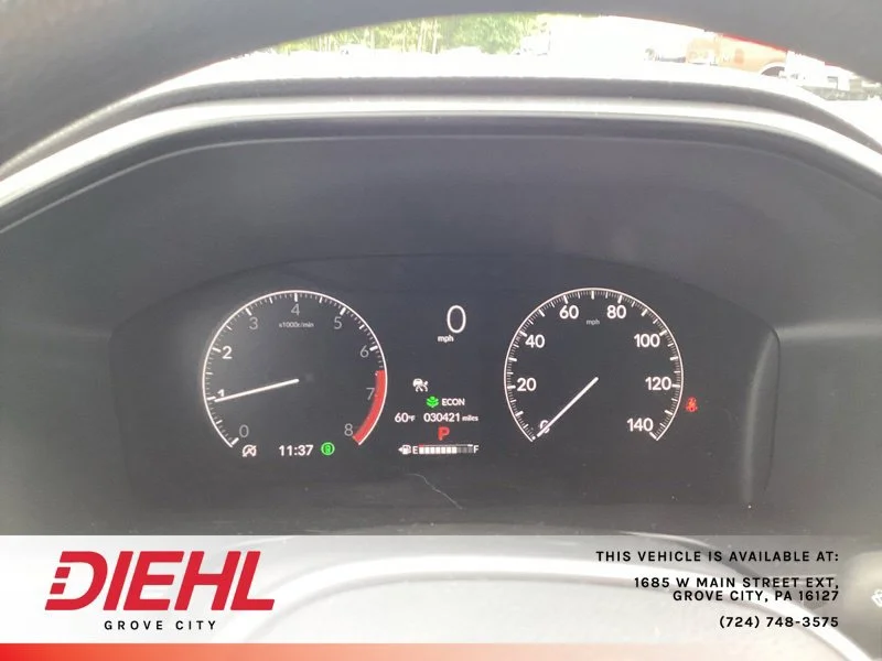 Used 2024 White Honda EX AWD image 22