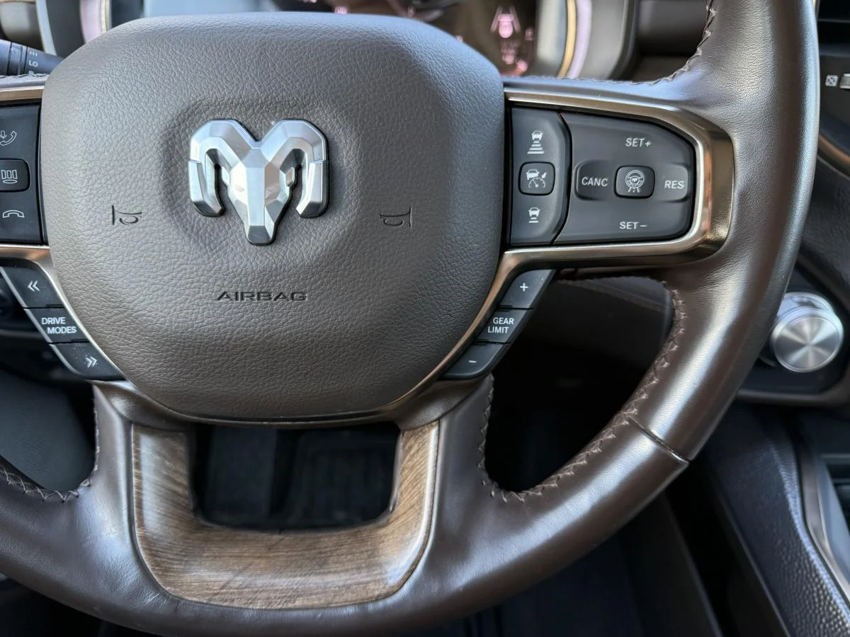 Used 2025 Silver RAM Limited Longhorn 4x4 Crew Cab 5