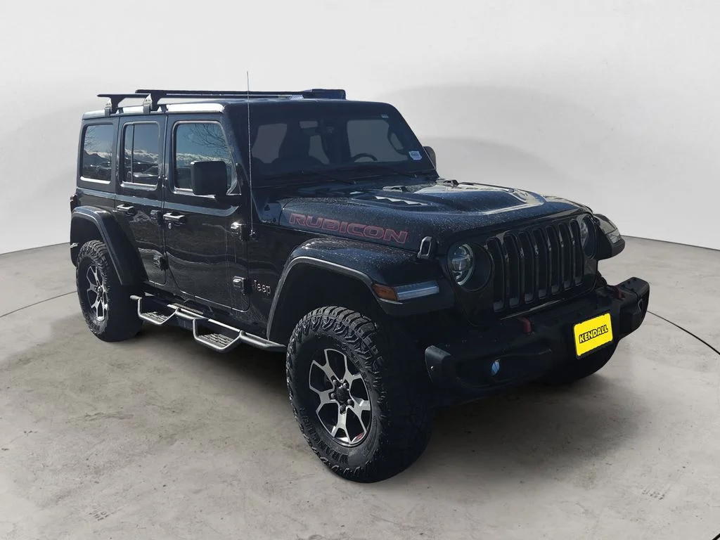 Used 2020 Black Jeep Unlimited Rubicon image 7
