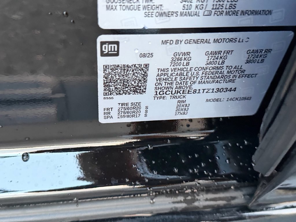 Used 2026 Black Chevrolet RST image 18
